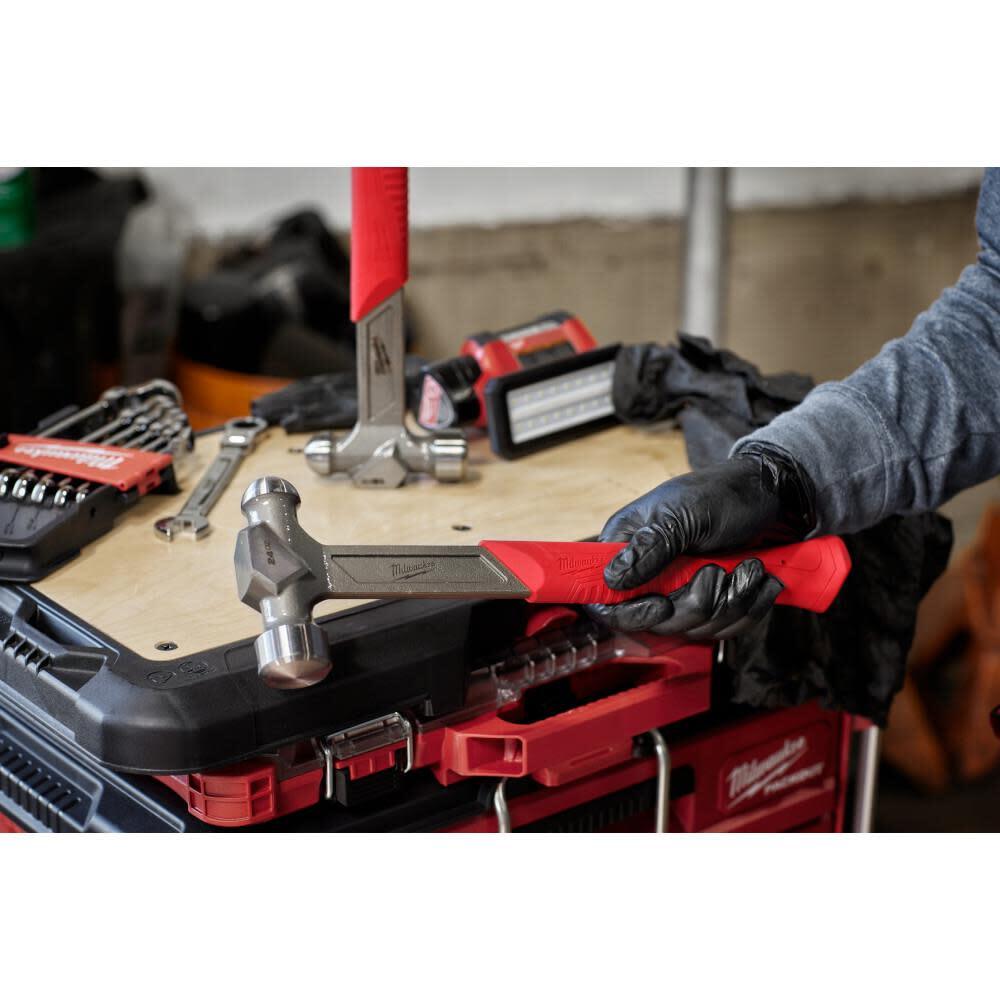 Milwaukee 16Oz Steel Ball Peen Hammer