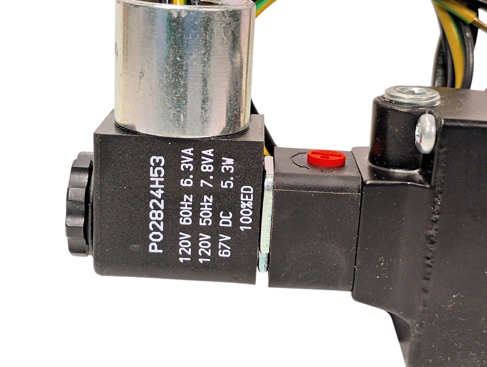 Parker B511ACH53C 150 psi Pneumatic Solenoid Valve w/ 120 V AC Coil