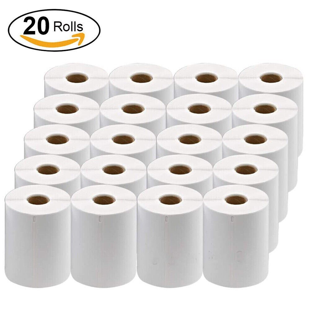 20 Rolls 4400 labels 4×6 Thermal Shipping Label 220/Roll fit Dymo 4XL 1744907