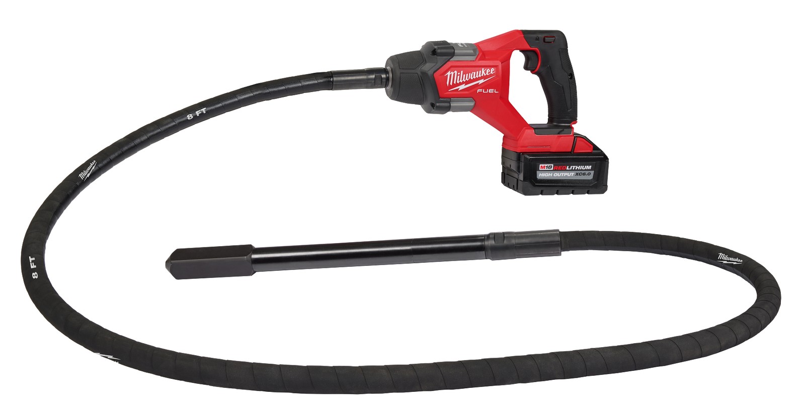 Milwaukee Tool 2911-20 M18 FUEL 8′ Concrete Pencil Vibrator Tool Only