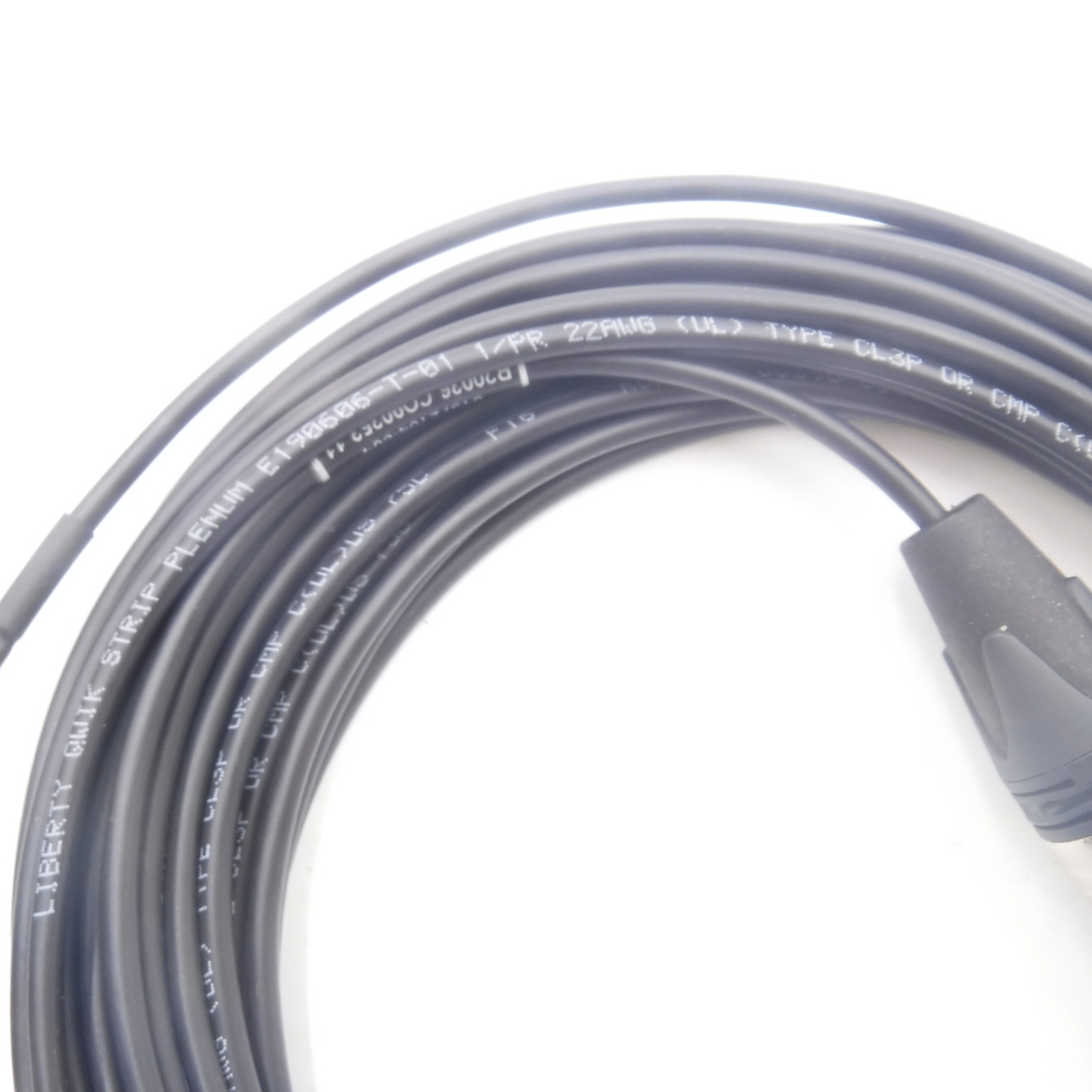 50′ Panel Crafters XLR 3-Pin To Blunt Install Cable 22 AWG Shielded Audio Cable