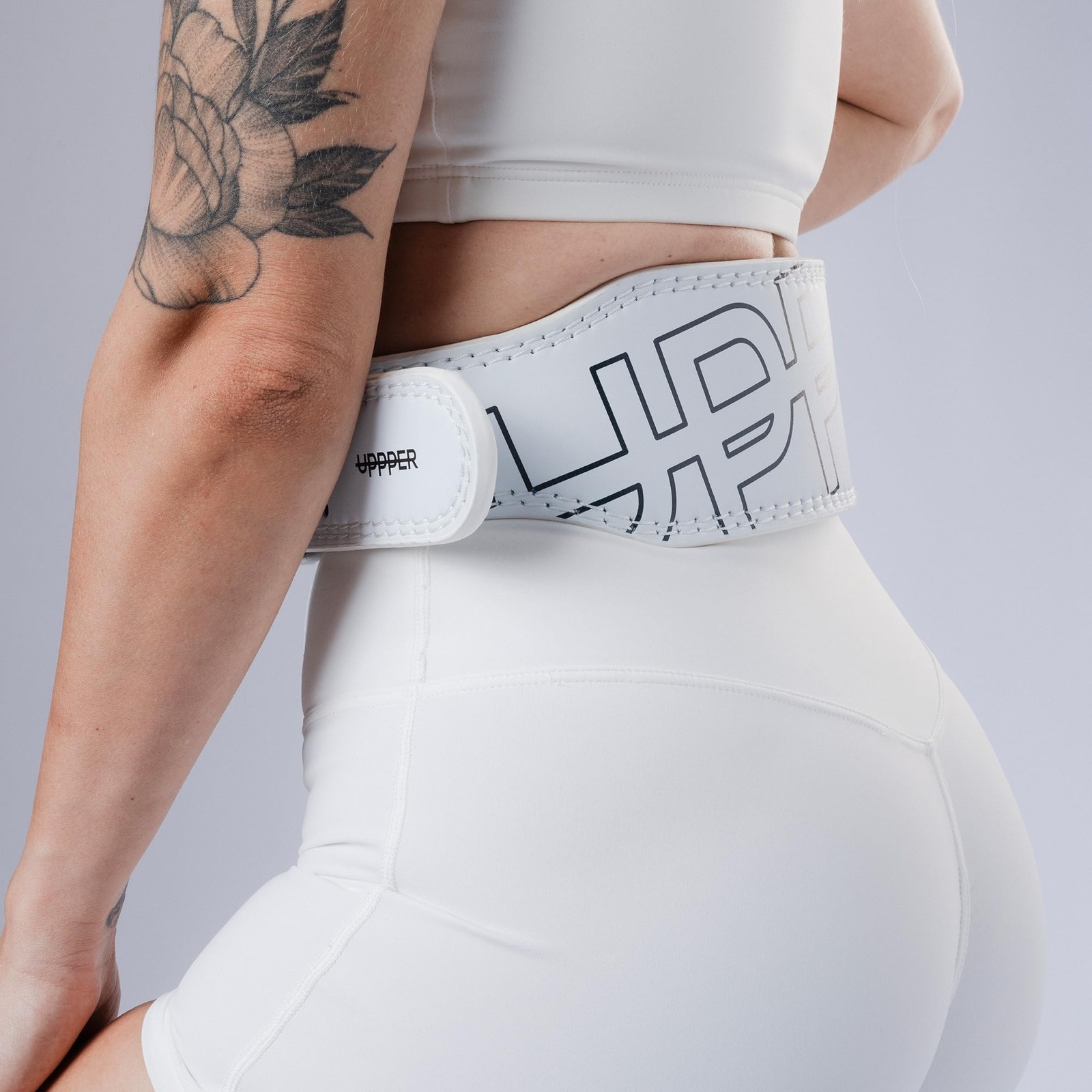 UPPPER Weight Lifting Belt – Double Prong 4” to 2.5” Tapered Premium Lifting Bel