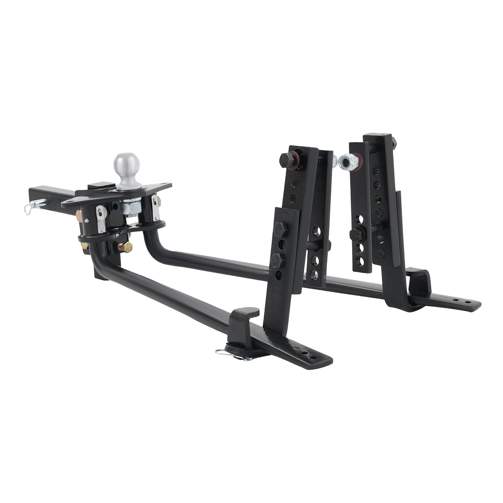 8000lbs Weight Distribution Hitch Trailer Hitch Black Trailer Hitch Device