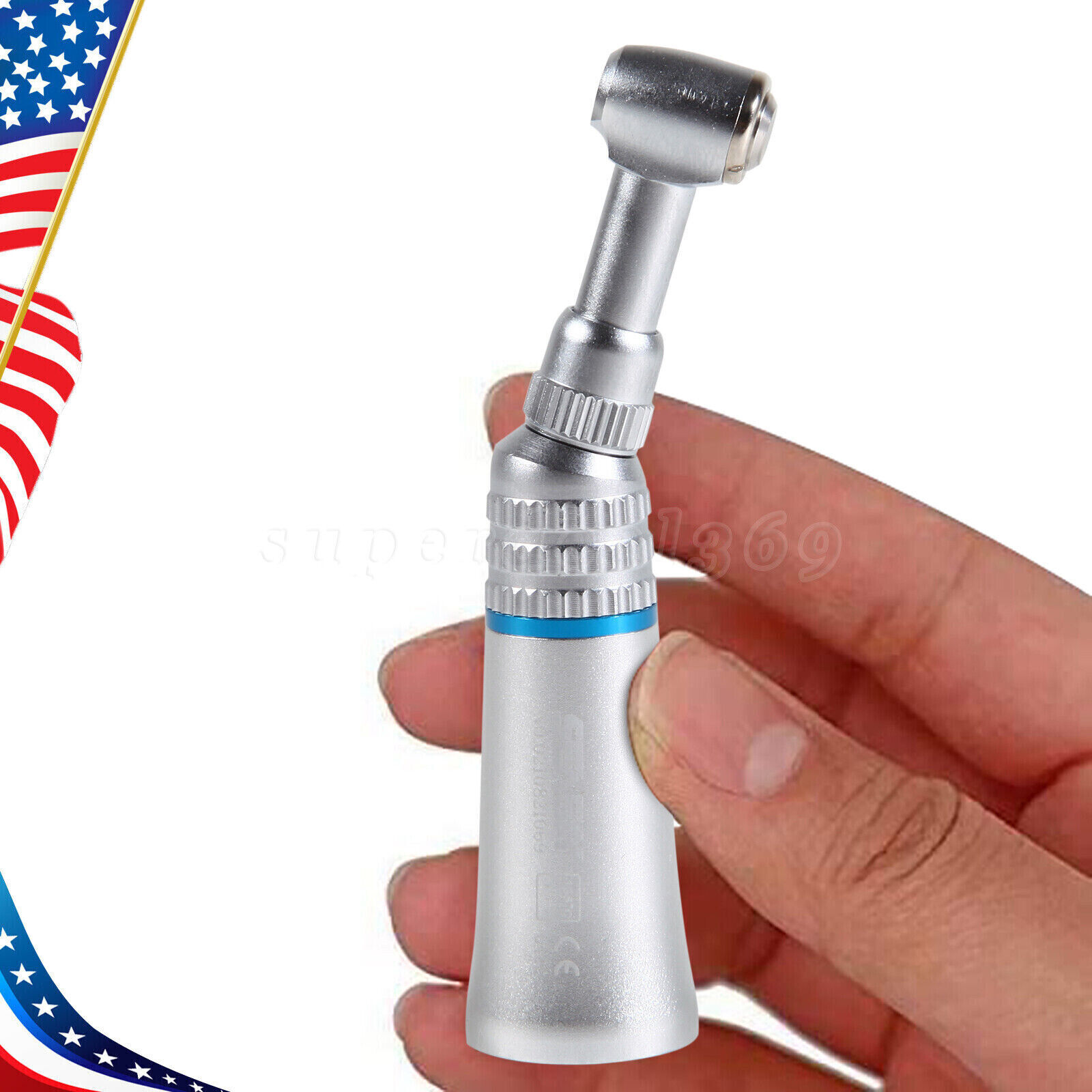 NSK Style Dental Slow Low Speed Contra Angle Handpiece Push Button E-type SEASKY