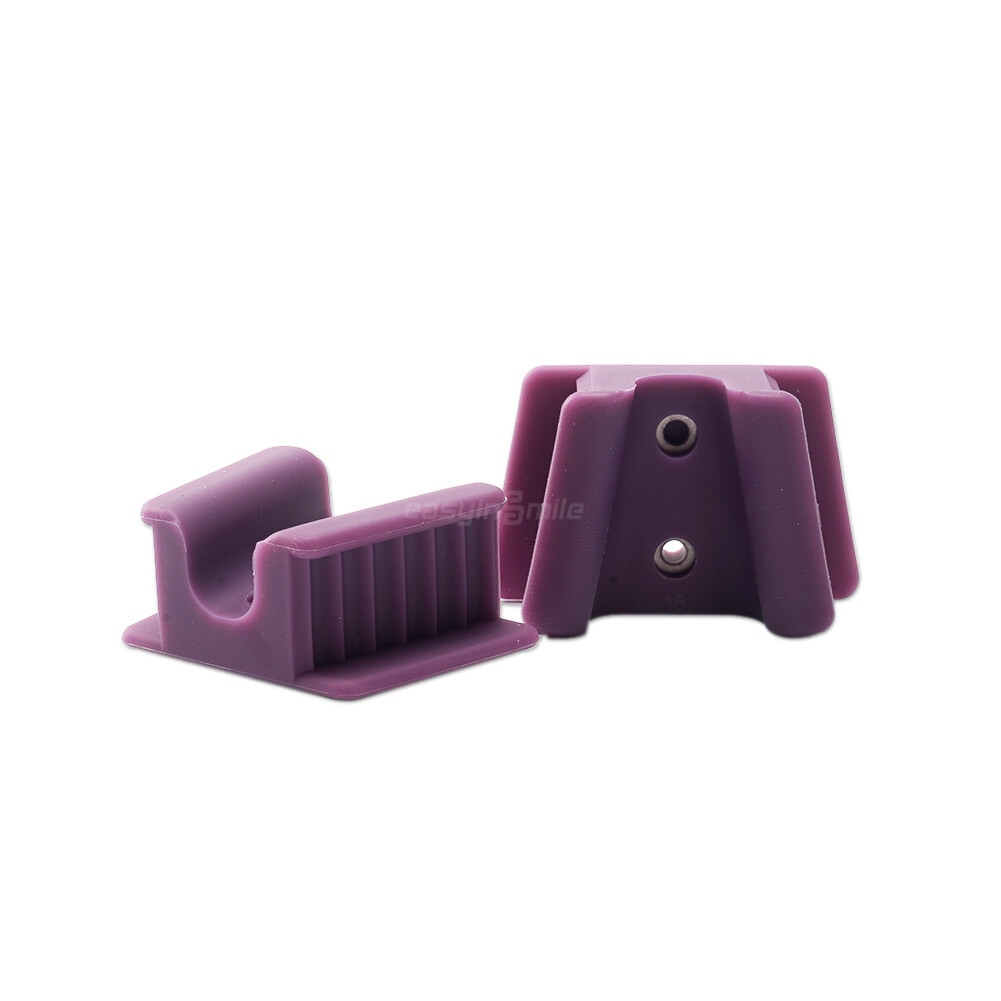 2Pc Dental Ortho Bite Block silicone Mouth Intraoral Prop Opener For Adult/Child