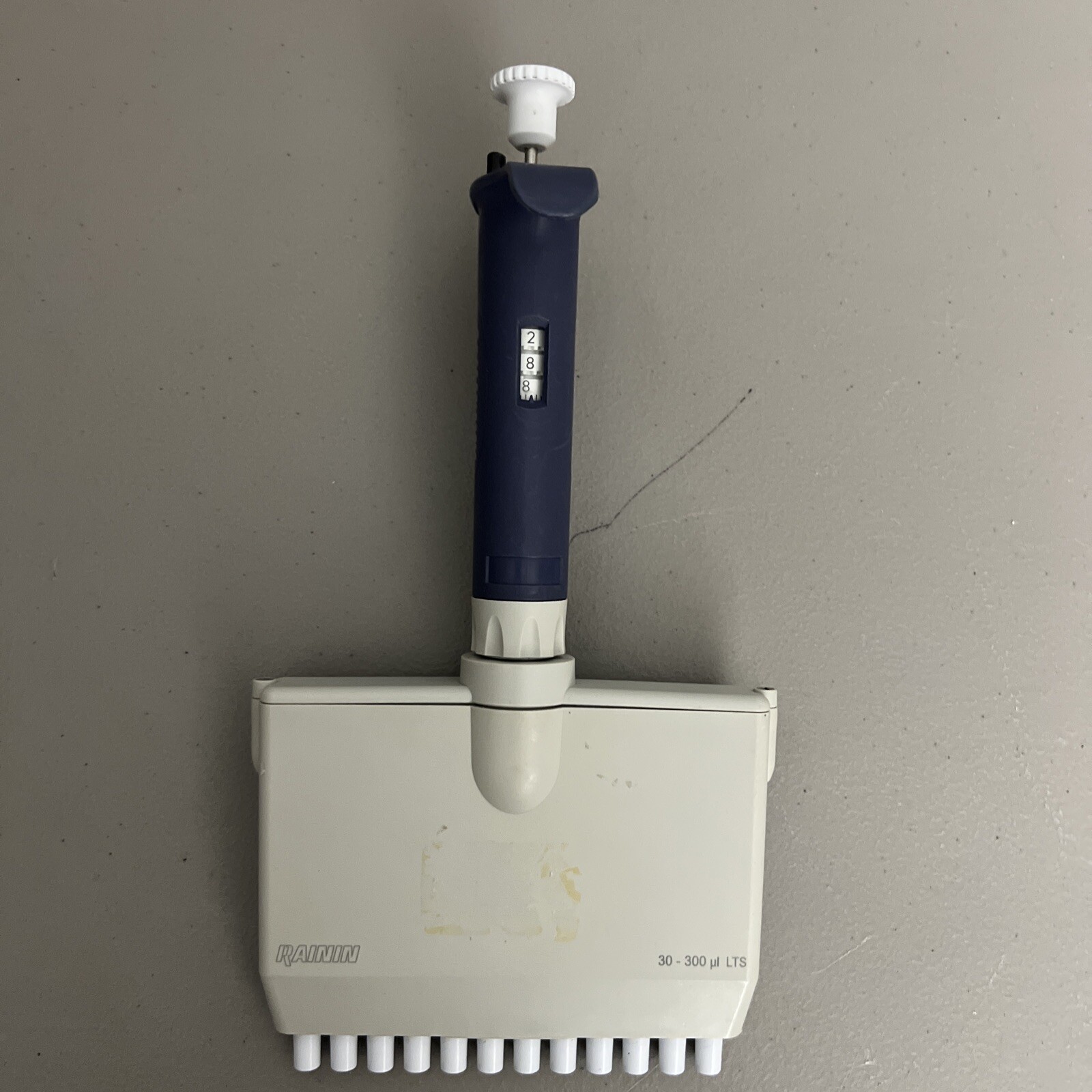 NICE Rainin Pipet-Lite 12 Channel Multichannel L300 Pipette LTS Pipetman