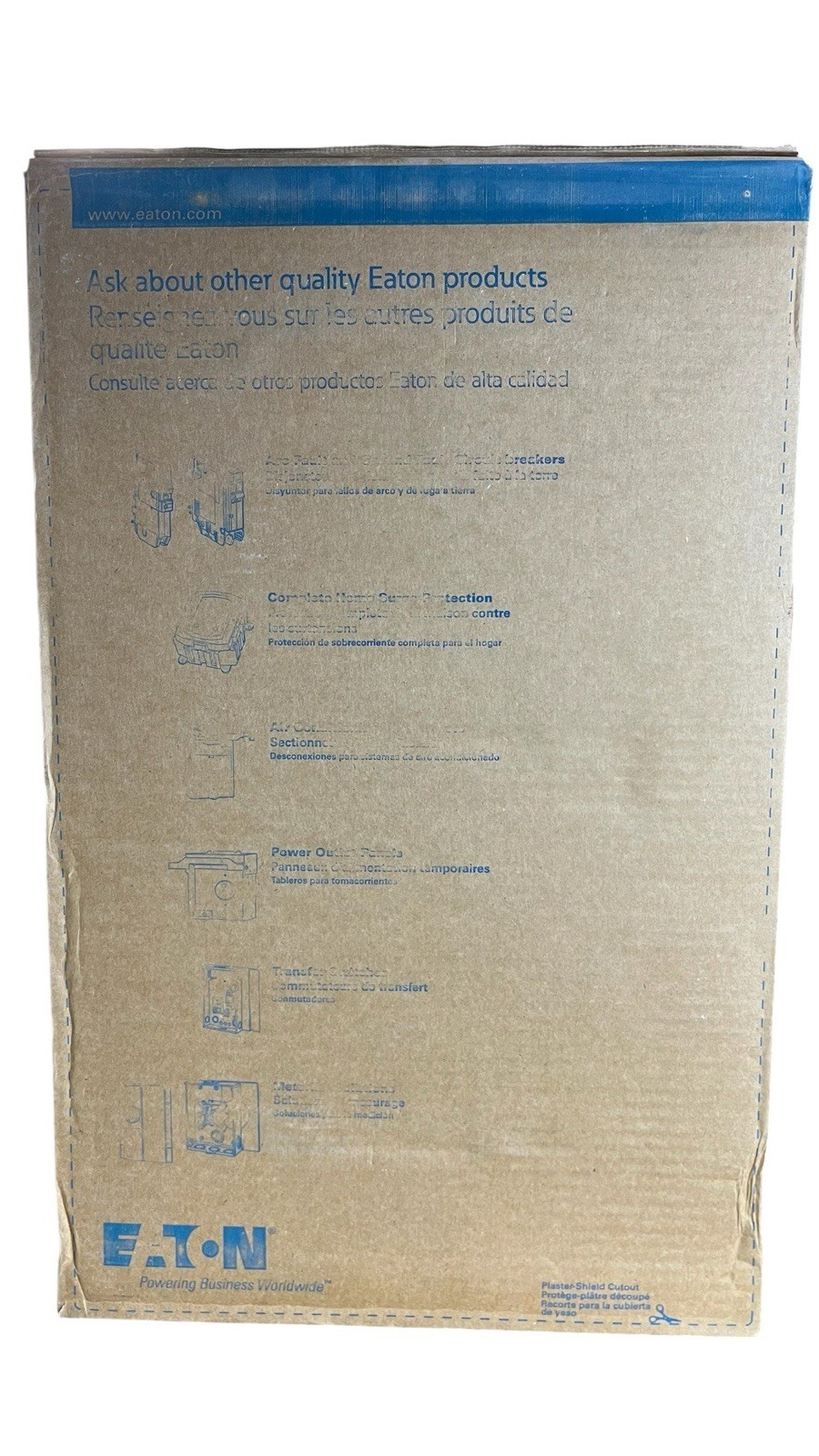 Eaton BRP16L150 150A 16 Space 32 Circuit Indoor Main Lug Load Center Panel New