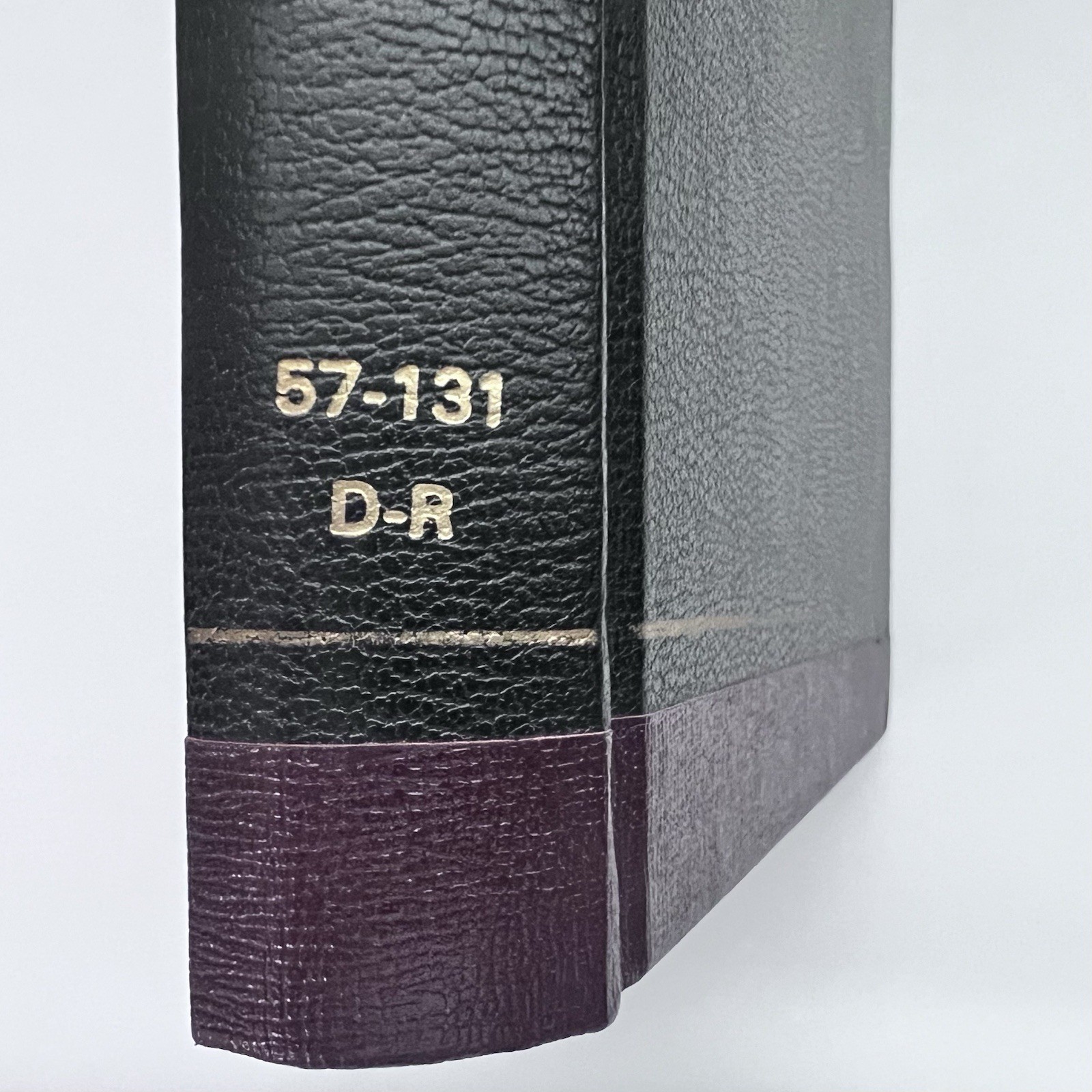Vintage National Blank Book Company Record Account Ledger Book 300 Pages