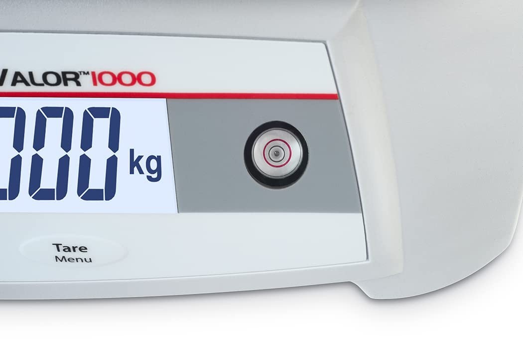 Ohaus Valor 1000 V12P15 Digital Bench Scale 15kg x 2g Backlit LCD 1500Hr Battery