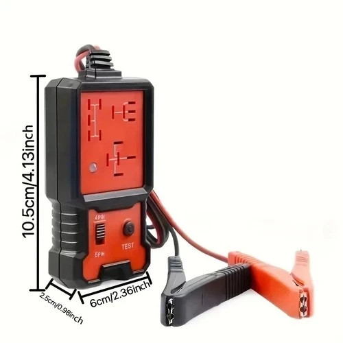 Newly-Arrived Handheld 12V Auto Relay Tester: 4 & 5 Pin Diagnostic Tool from USA
