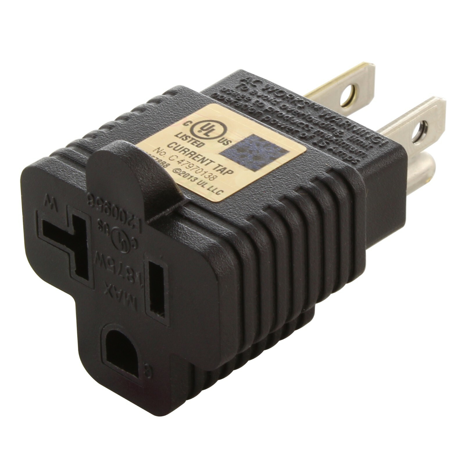 Household Electrical Adapter NEMA 5-20R to NEMA 5-15P by AC WORKS®
