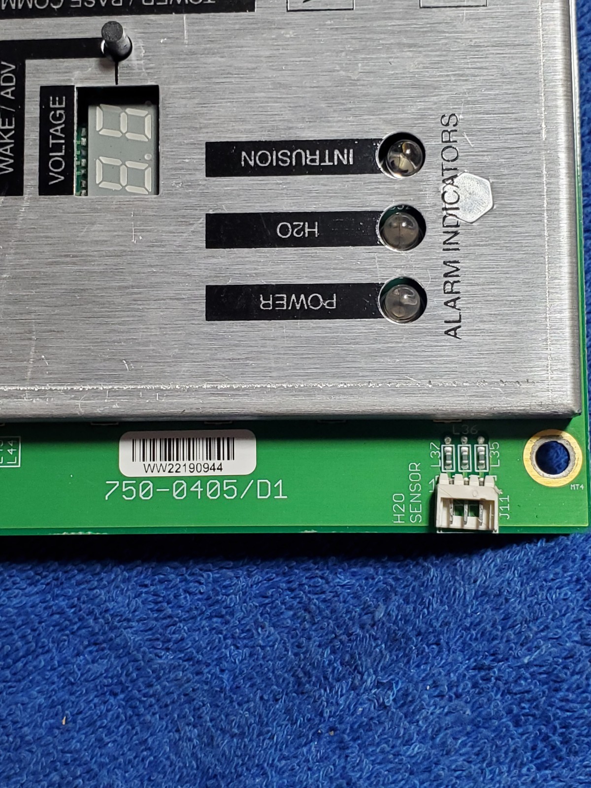 Raycap 3315-ALM-RS485 Alarm Board 750-0405/D1 for OVP Telecom USED