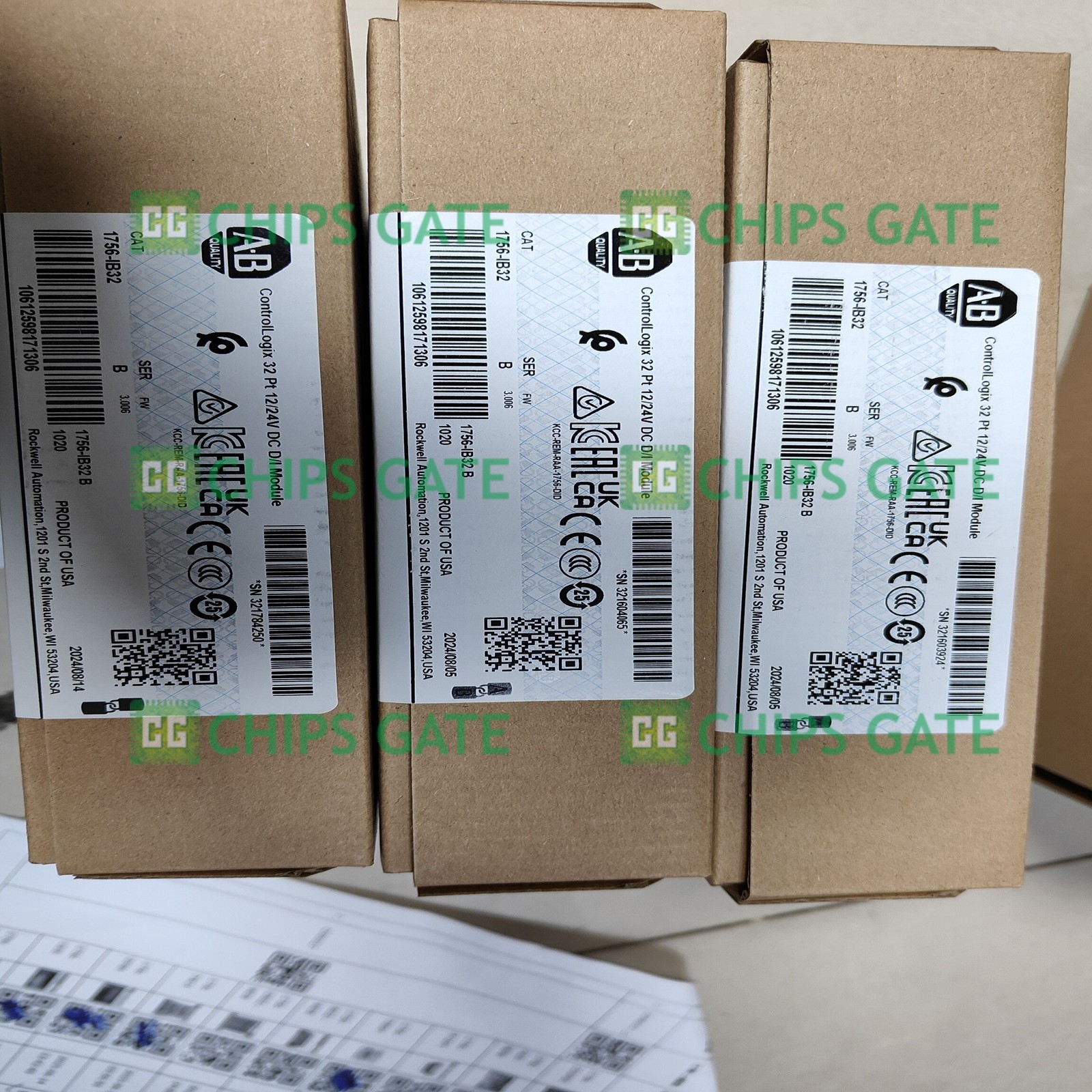 NEW 1756-IB32 12/24v Dc D/i Module