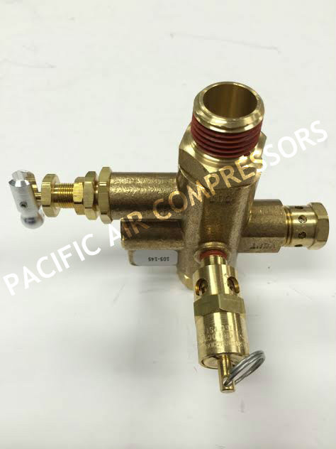 56288756 , INGERSOLL RAND PILOT VALVE UNLOADER 105-145 PSI AIR COMPRESSOR PARTS