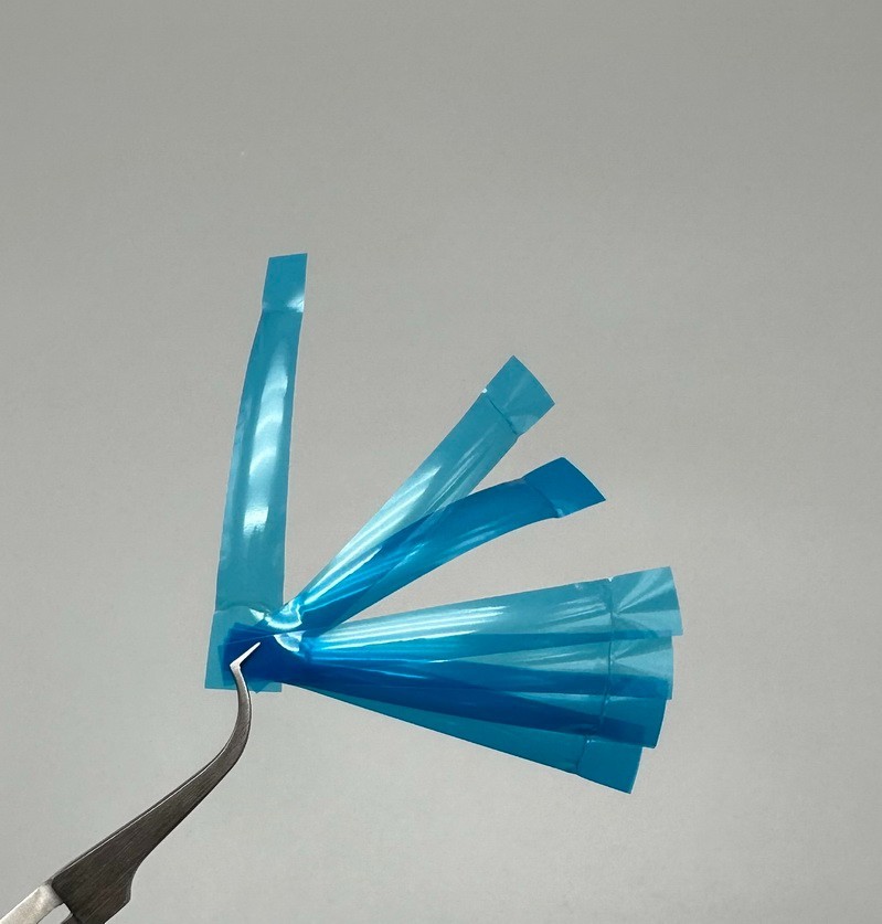 Dental Anterior Restoration Matrix Composite Resin Matrices Blue Strip 50Pcs/box