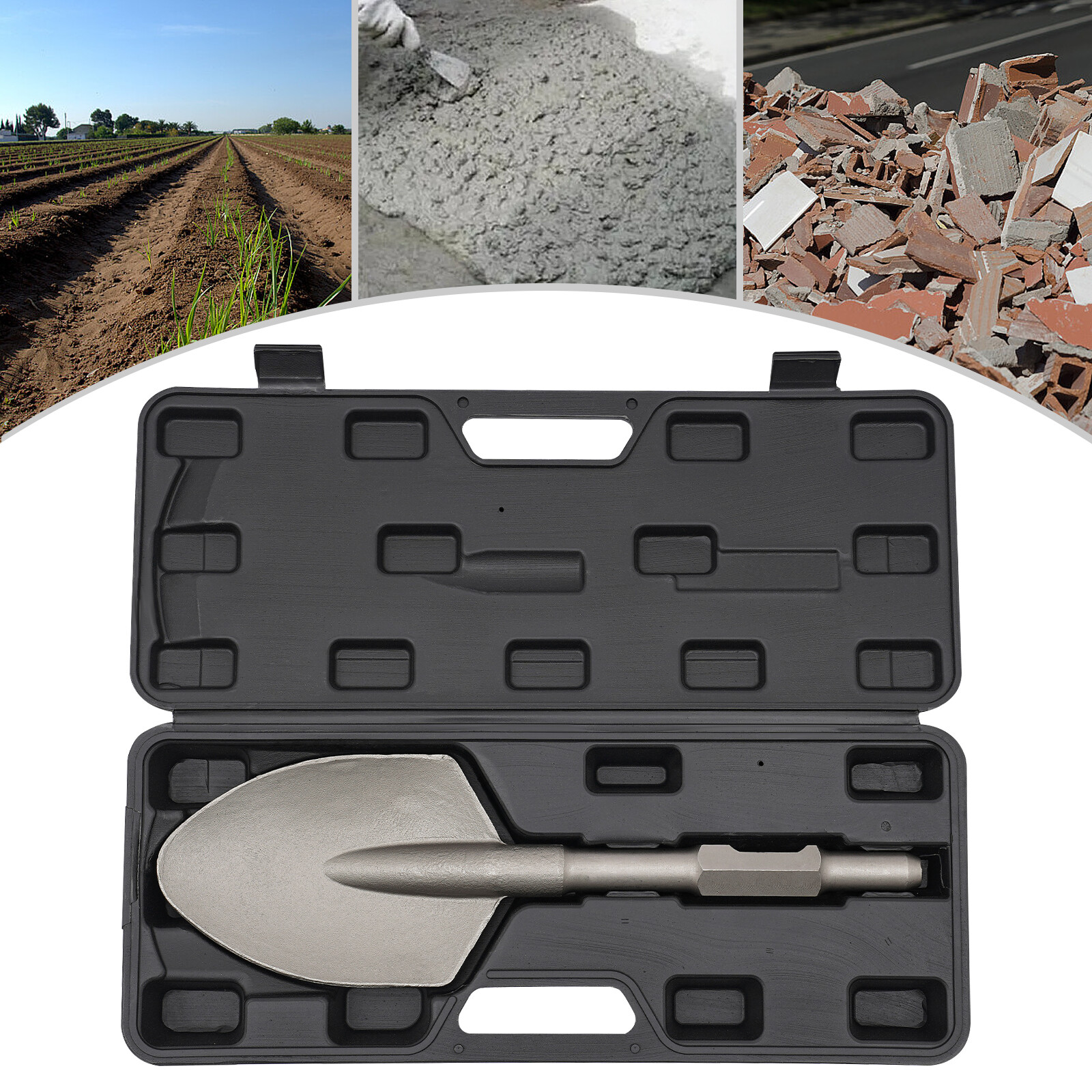 Jack Hammer Shovel Chisel Demolition Chisel Bits For 65A Electric Hammer