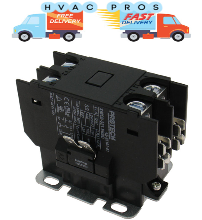 Rheem Ruud Weather King Corsiare 1Pole Contactor Relay 42-42728-02 42-102664-05