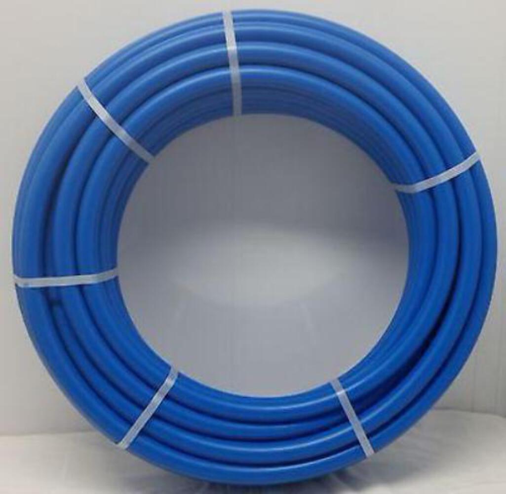 1′ – 250′ coil – BLUE Certified Non-Barrier PEX Tubing Htg/PLbg/Potable Water