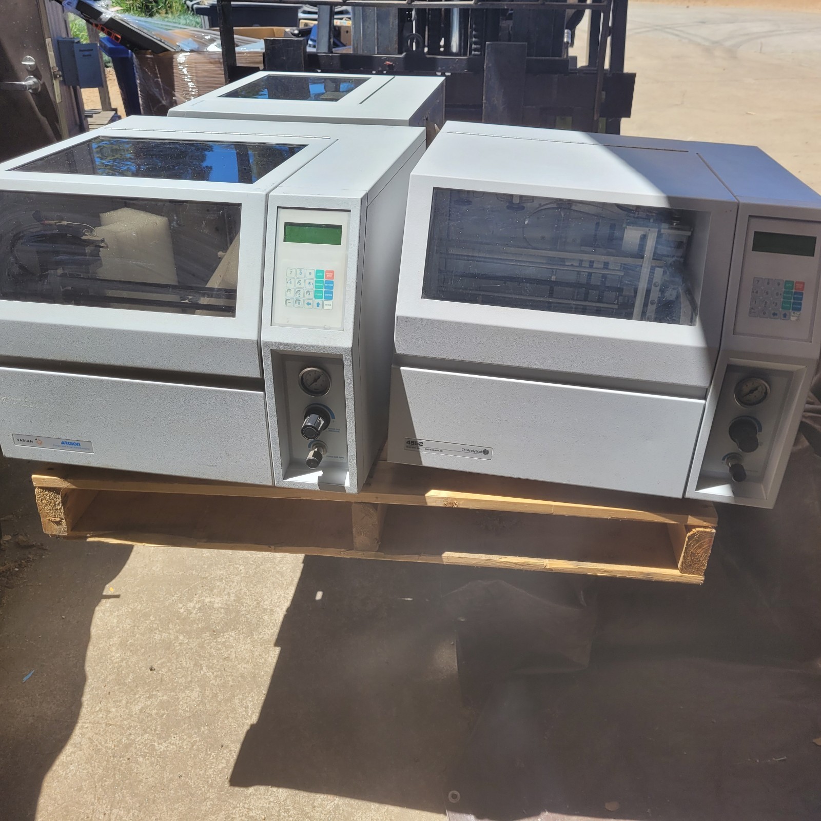 LOT (3x) OI ANALYTICAL 4552 Varian Archon Purge-and-Trap Water/Soil Autosampler