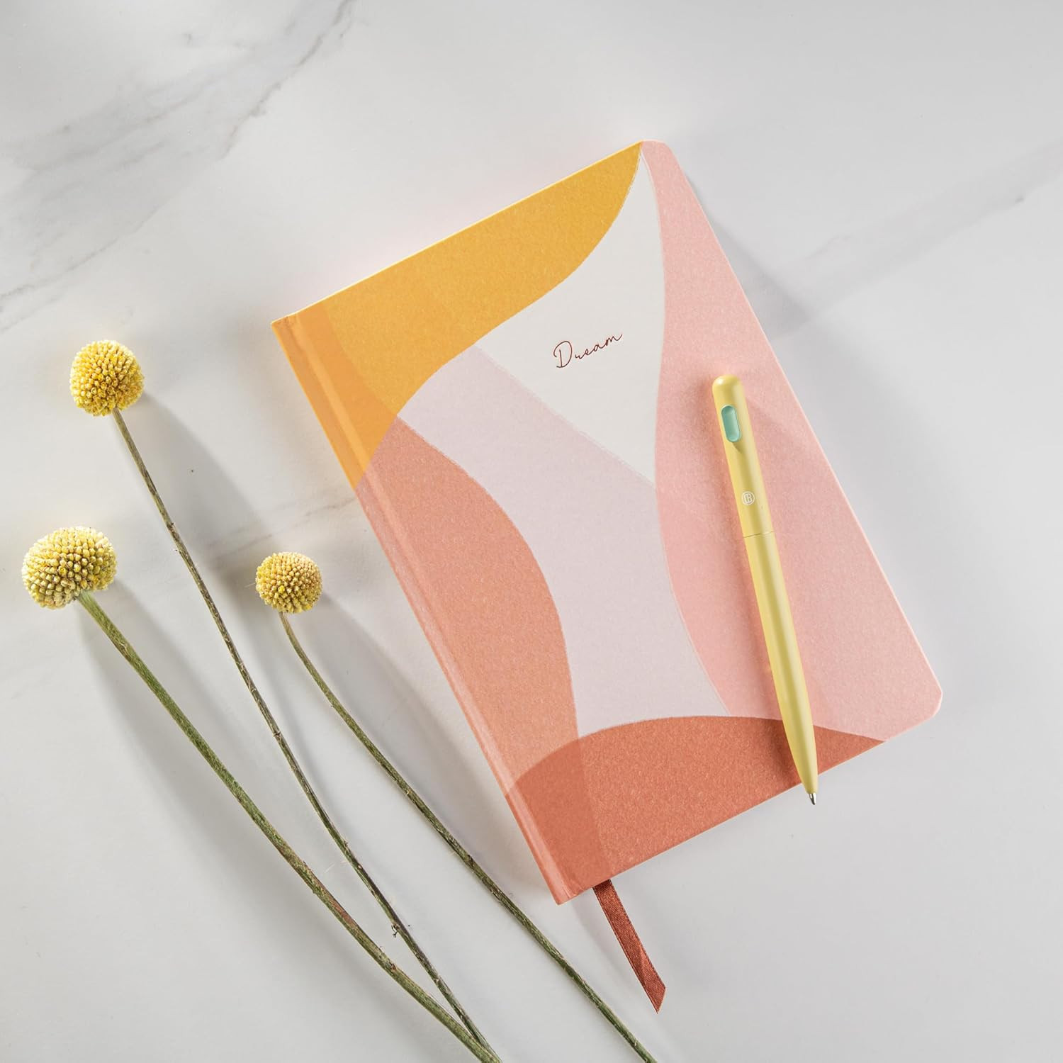 Hardcover Dotted Journal Notebook, Medium A5 (5.8 X 8.3 Inches), 192 Pages, Thic