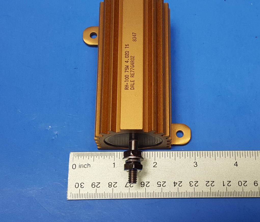 Power Resistor,RE77G4R02, DALE, 4.02 ohm, 75W, 1%,5905-00-407-0205, RH-100