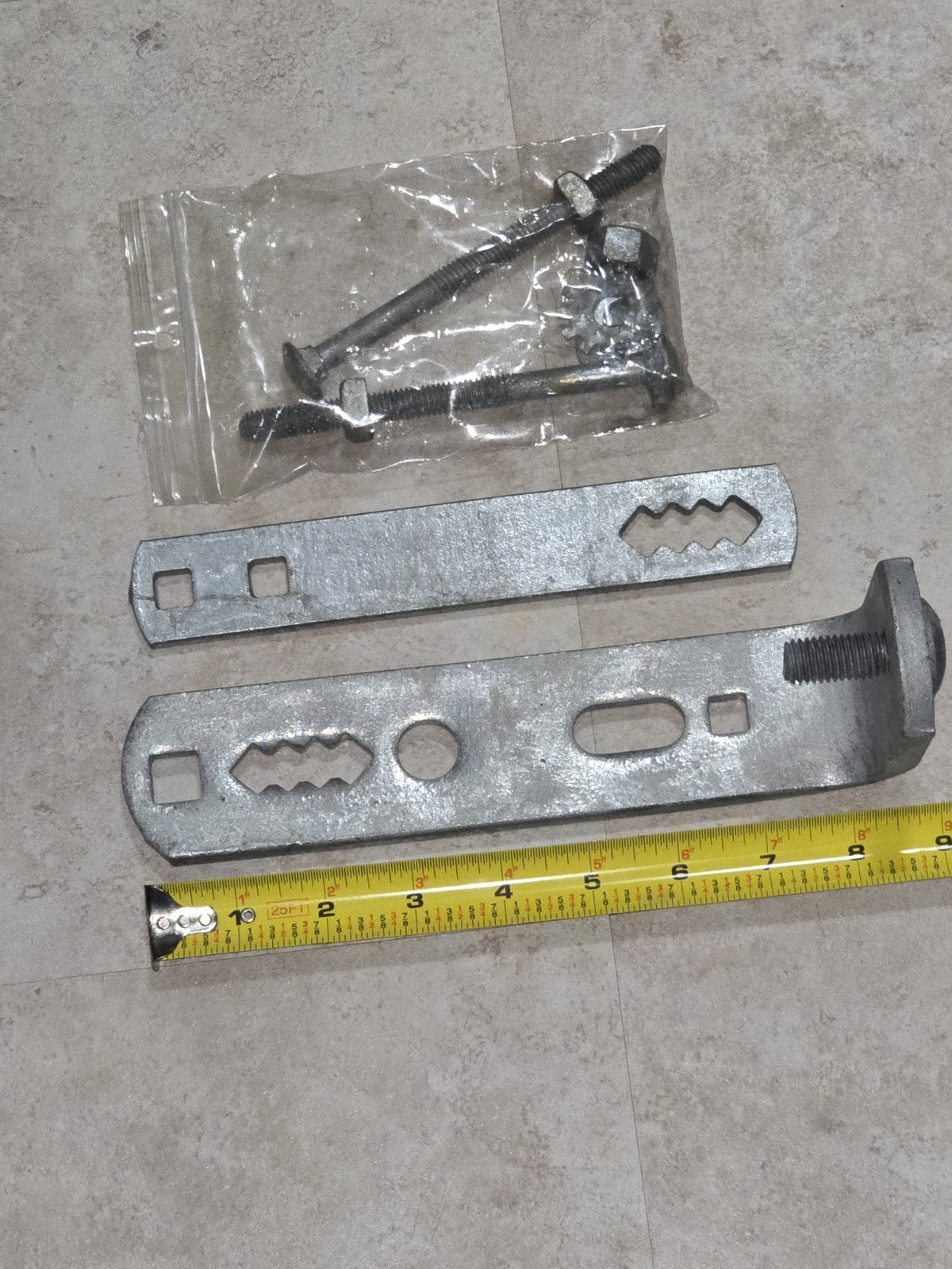 (Lot of 3) New Crossarm Cutout / Arrester Bracket Mount Kit