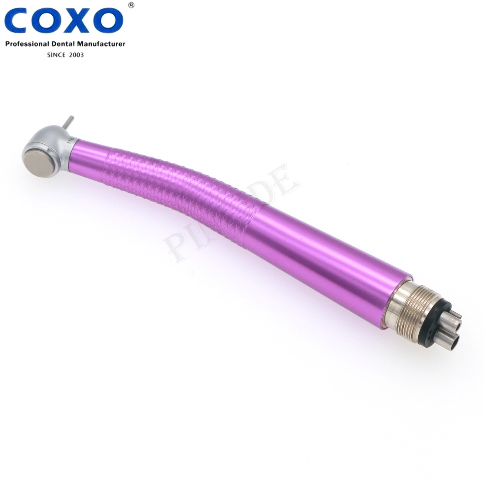US COXO Dental High Speed Colorful Handpiece CX207-C Air Turbine 4 Holes M4 Blue