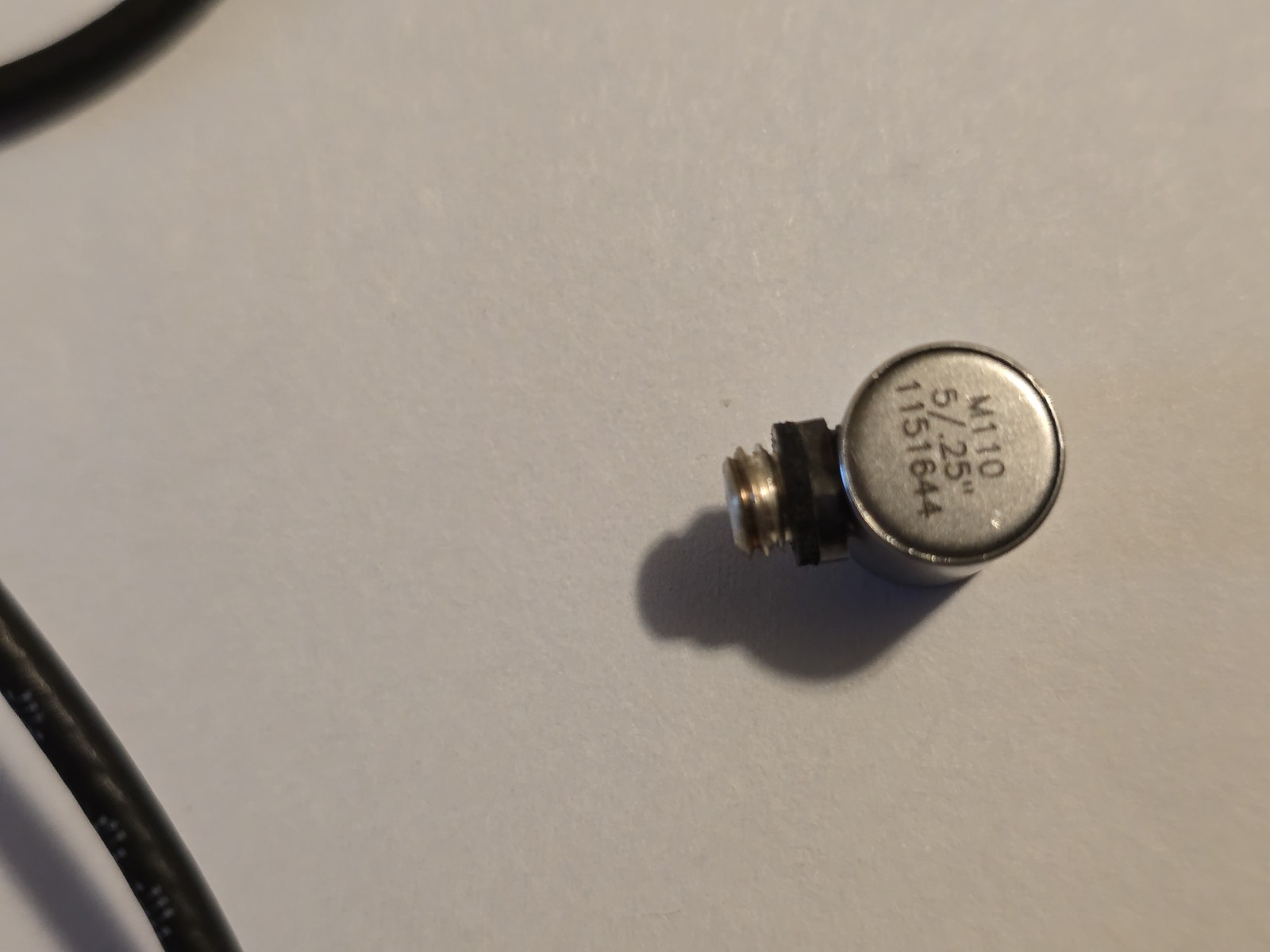 Olympus Panametrics M110 5MHz 0.25″ Ultrasonic Transducer Probe + Olympus LCM-74