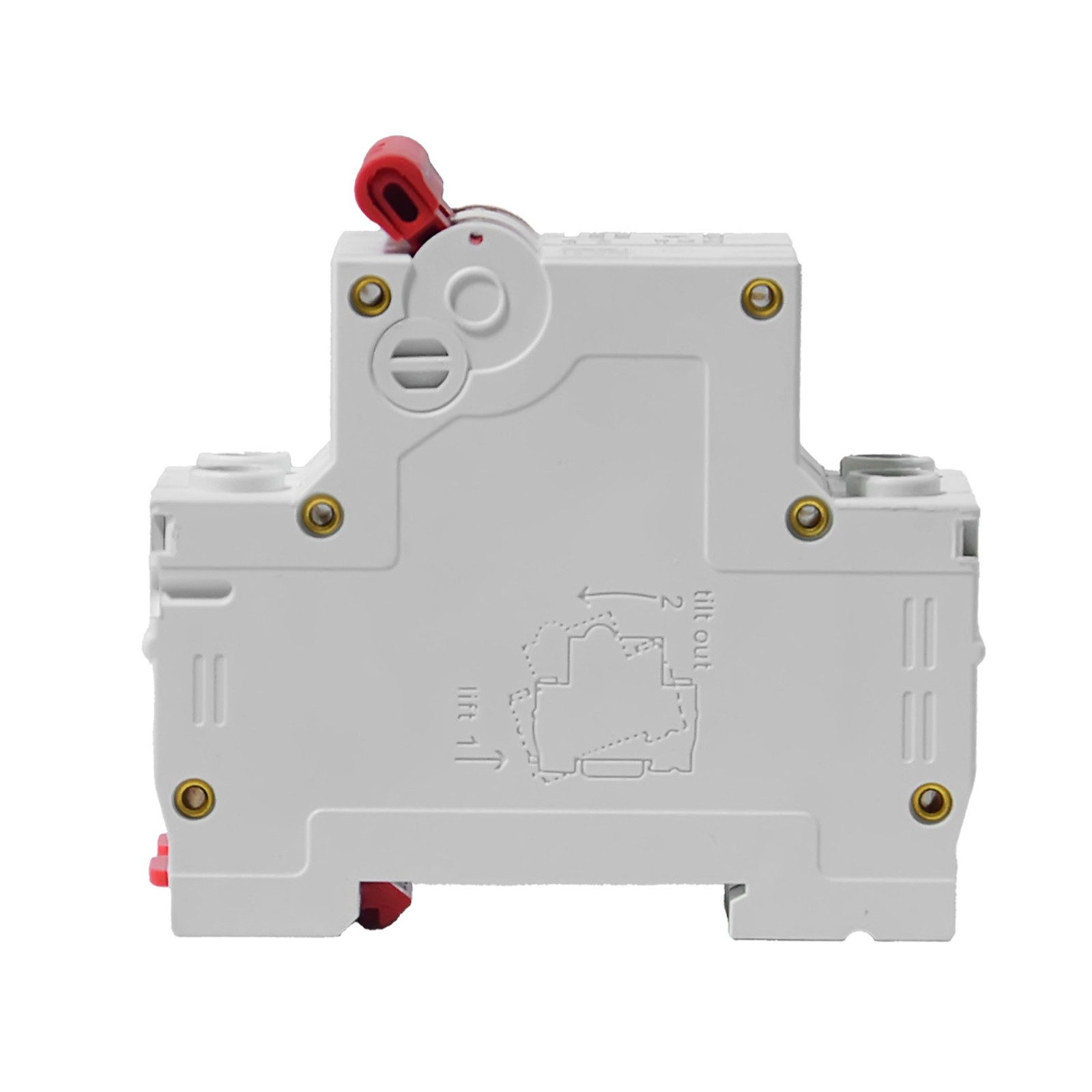 2 Pole 25AMP Miniature Mini Circuit Breaker DC MCB Din Rail Air Switch 250/500V