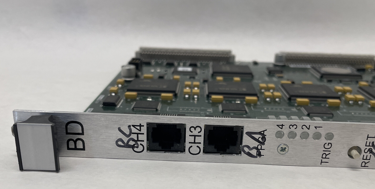 Becton Dickinson SCHM 540641 Assy 344441 RevA 4-Channel DAQ Plug-In Board Module