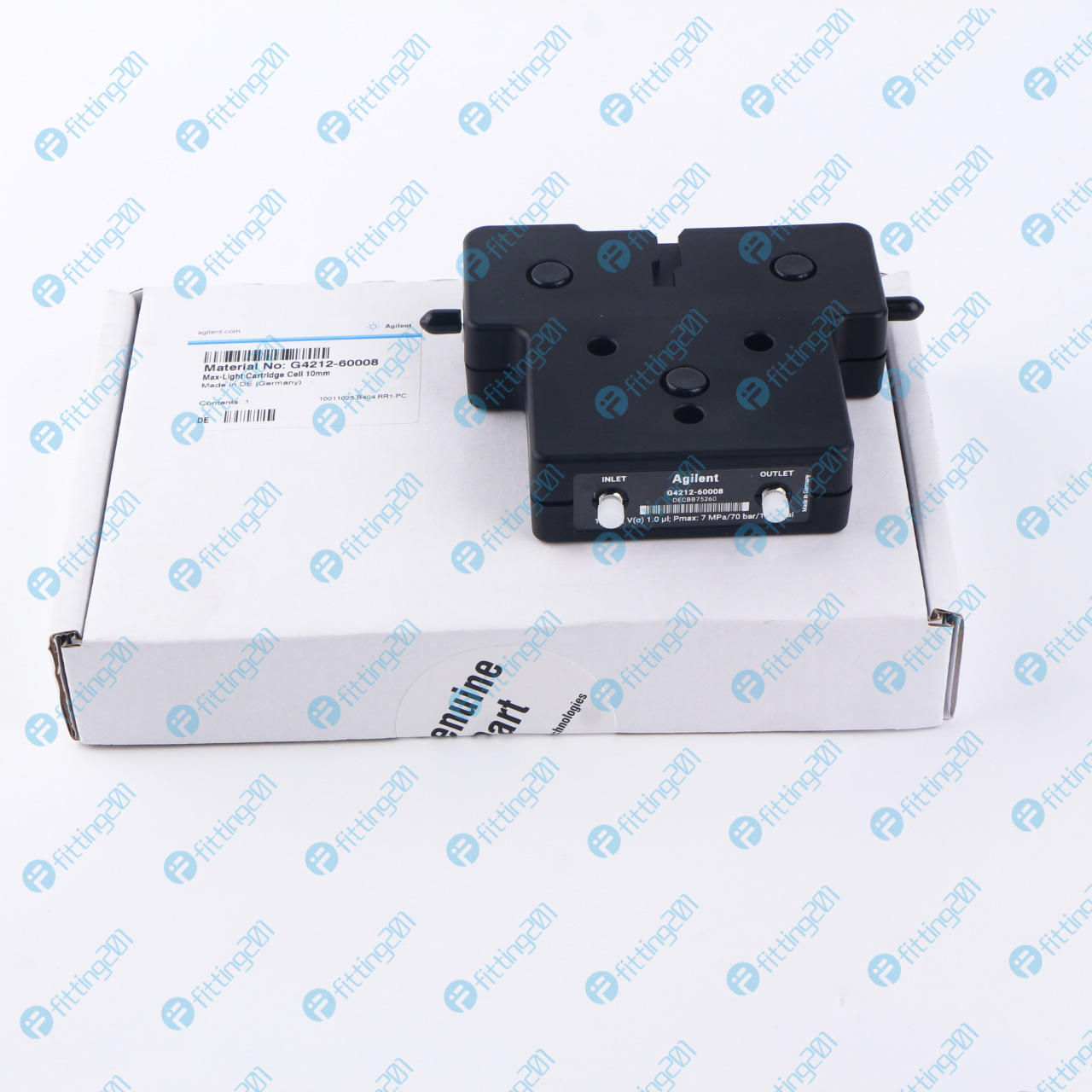 1PIECE NEW AGILENT LIQUID CHROMATOGRAPHY FLOW CELL G4212-60008
