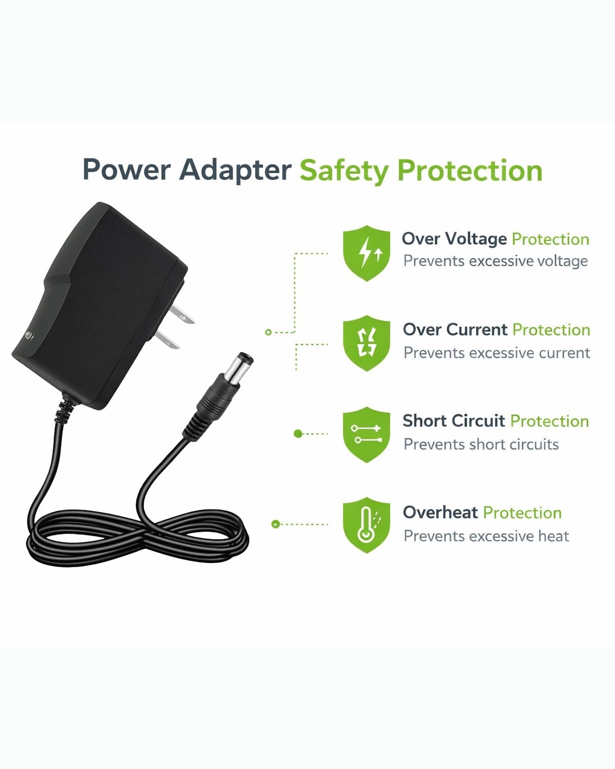 5V 1A Power Supply 5W AC Adapter 100-240V 50-60Hz to DC 5 Volt 1 Amp Universa…