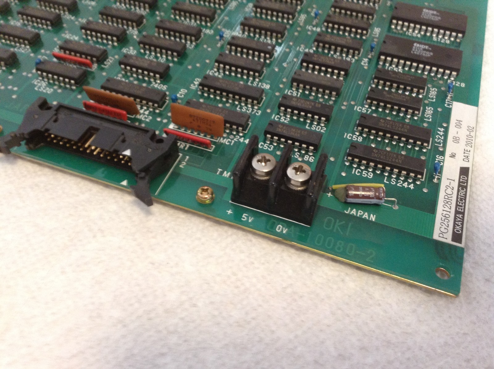 Okaya Electric LTD PG256128RC2-1 Board QDA-10080-2