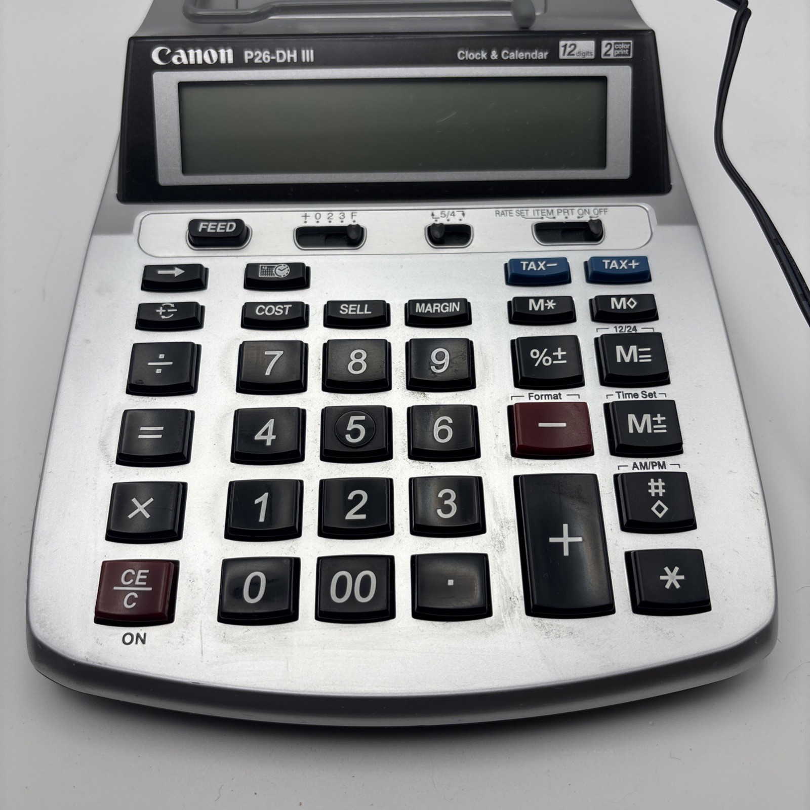 Canon P26-DH III 12-Digit Printing Calculator