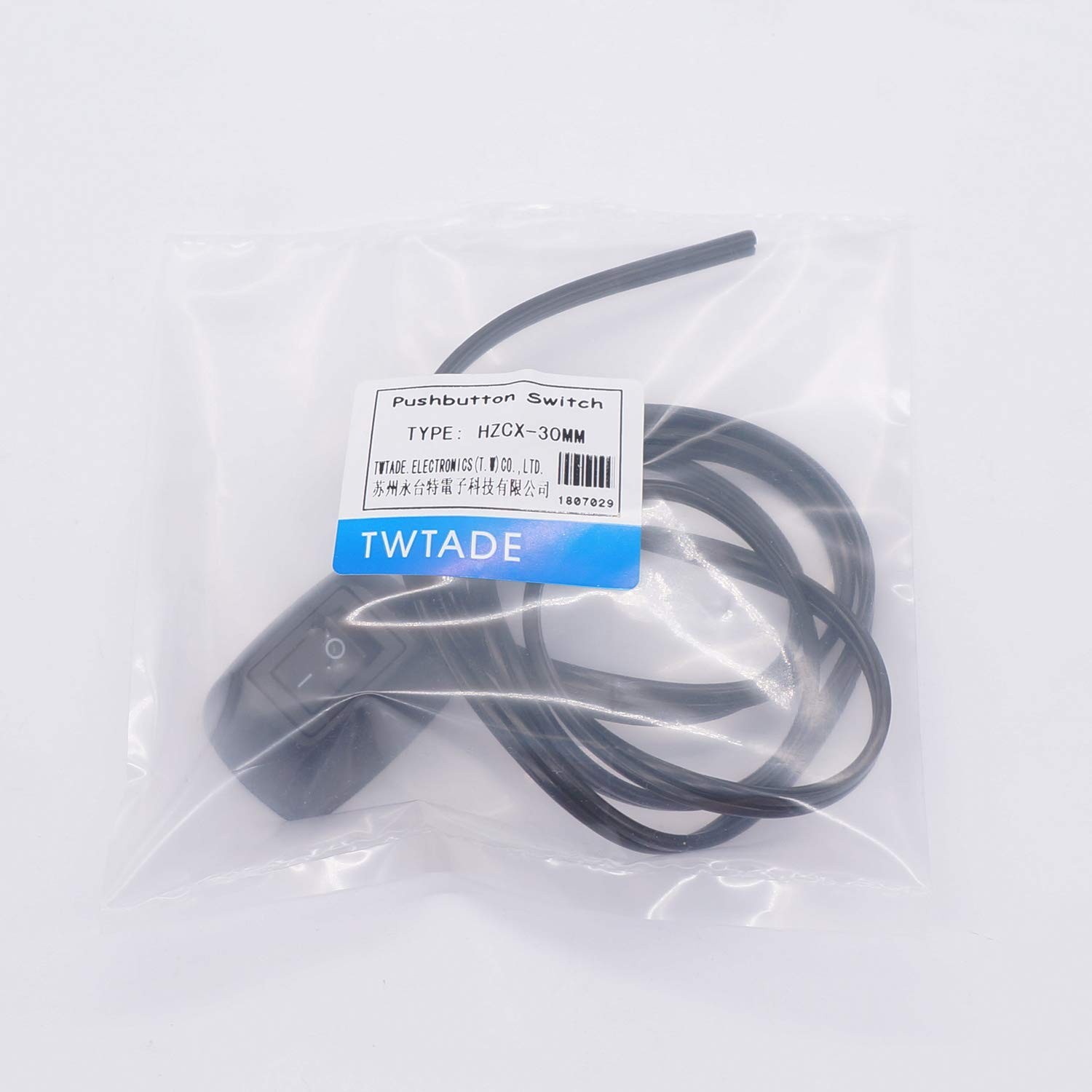 Paste Type Car Push Button Switch ON/Off DC12V Surface Mount SPST 11.8 Inch