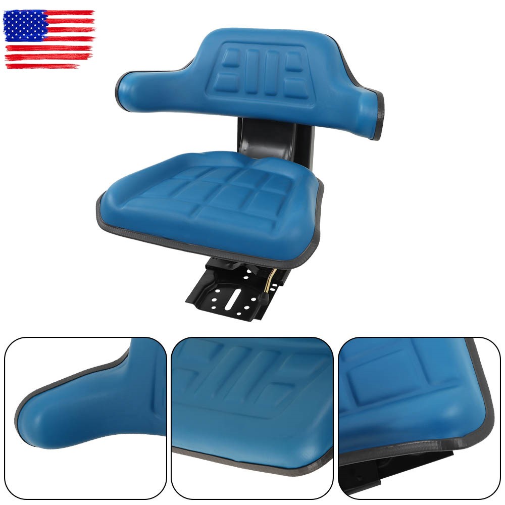 Blue Tractor Suspension Seat For Ford 2000 2600 2610 3000 4000 3600 4600 3910