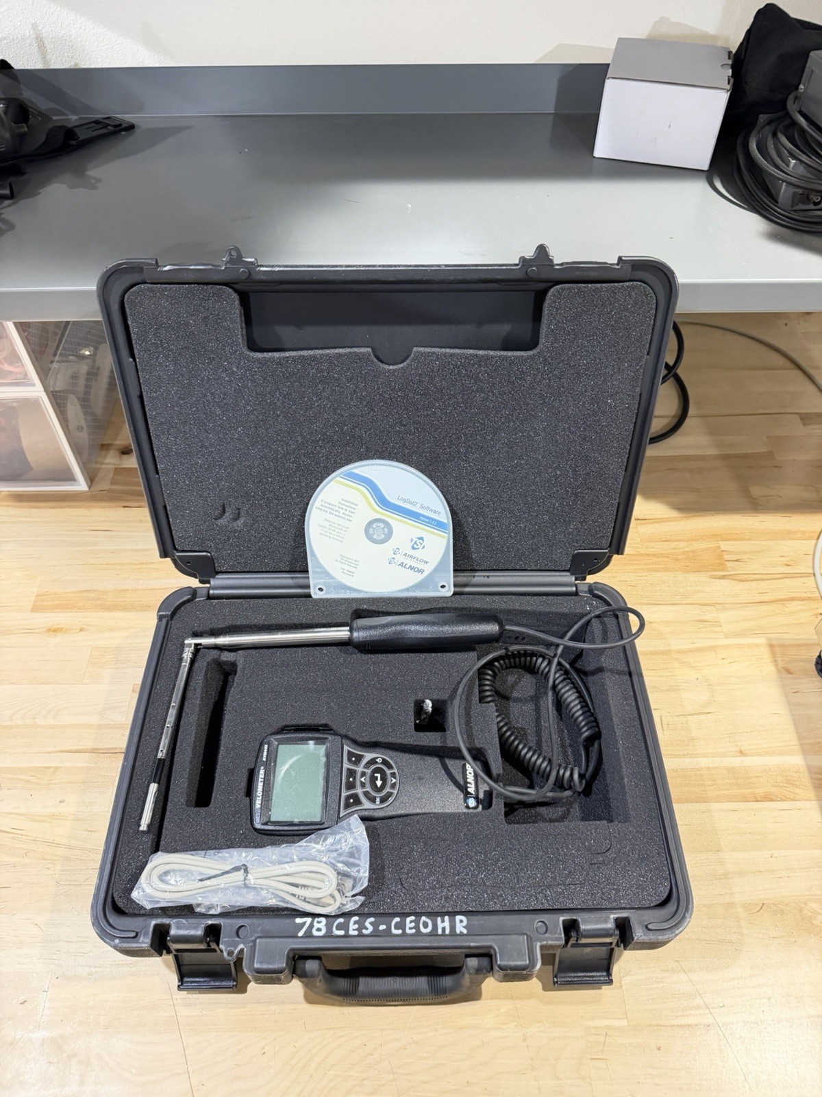 TSI ALNOR AVM440-A VELOMETER THERMAL ANEMOMETER [0–6000 ft/min (0–30 m/s)]