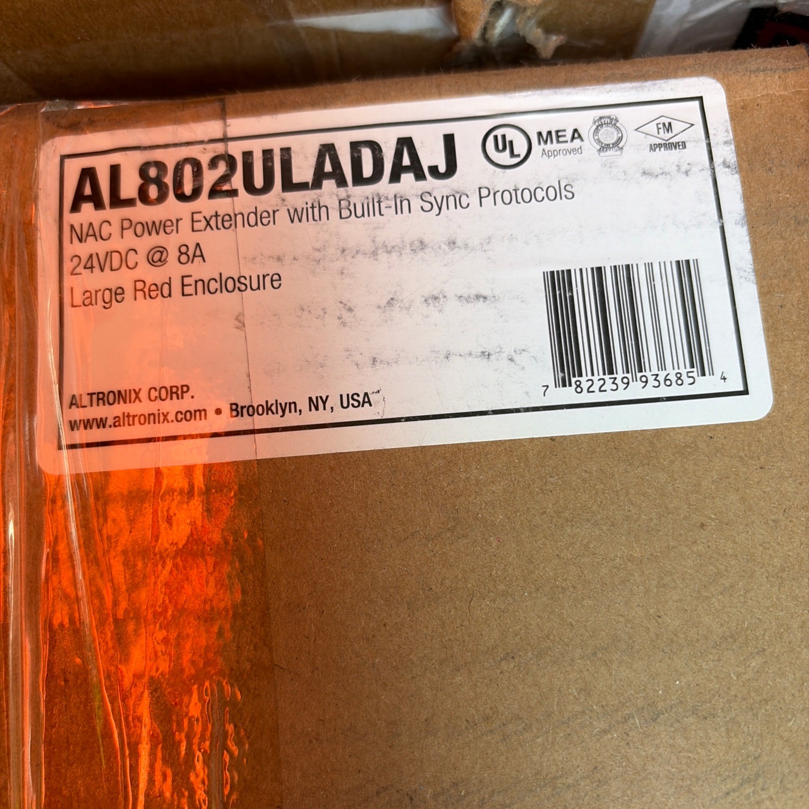 Altronix AL802ULADA Power Extender – Red