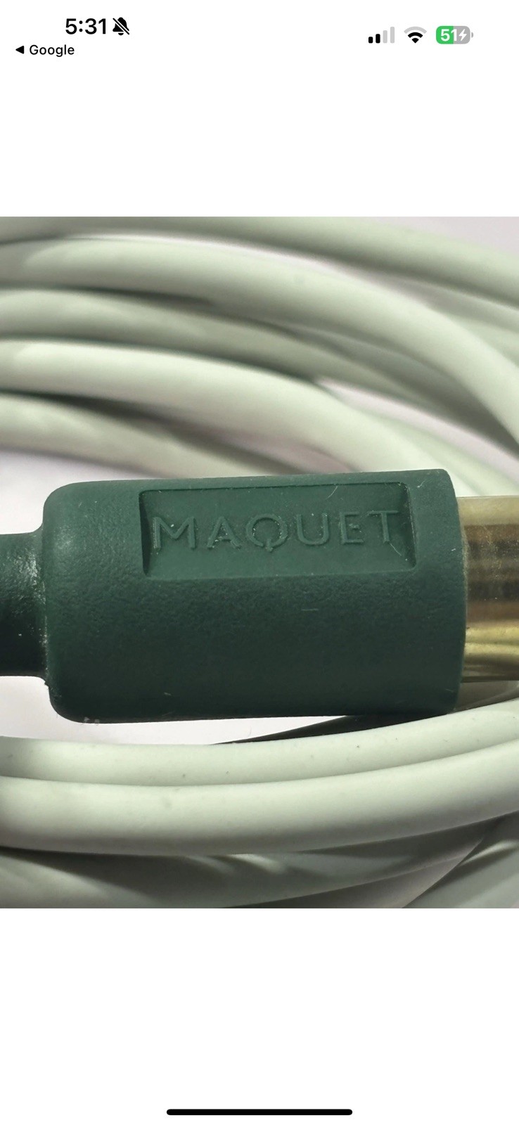 MAQUET Extension Cable For Vasoview Power Supply with Adapter Cable