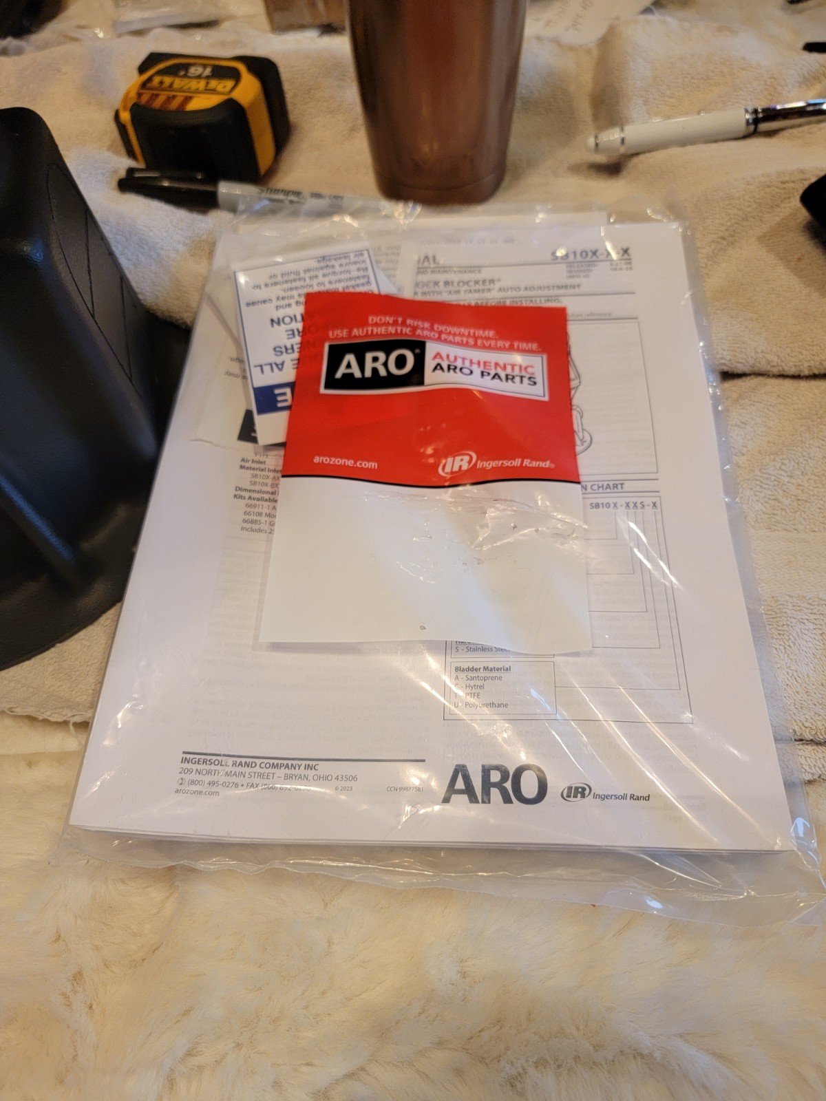 Aro Sb10p-Aps-A Pulsation Dampener
