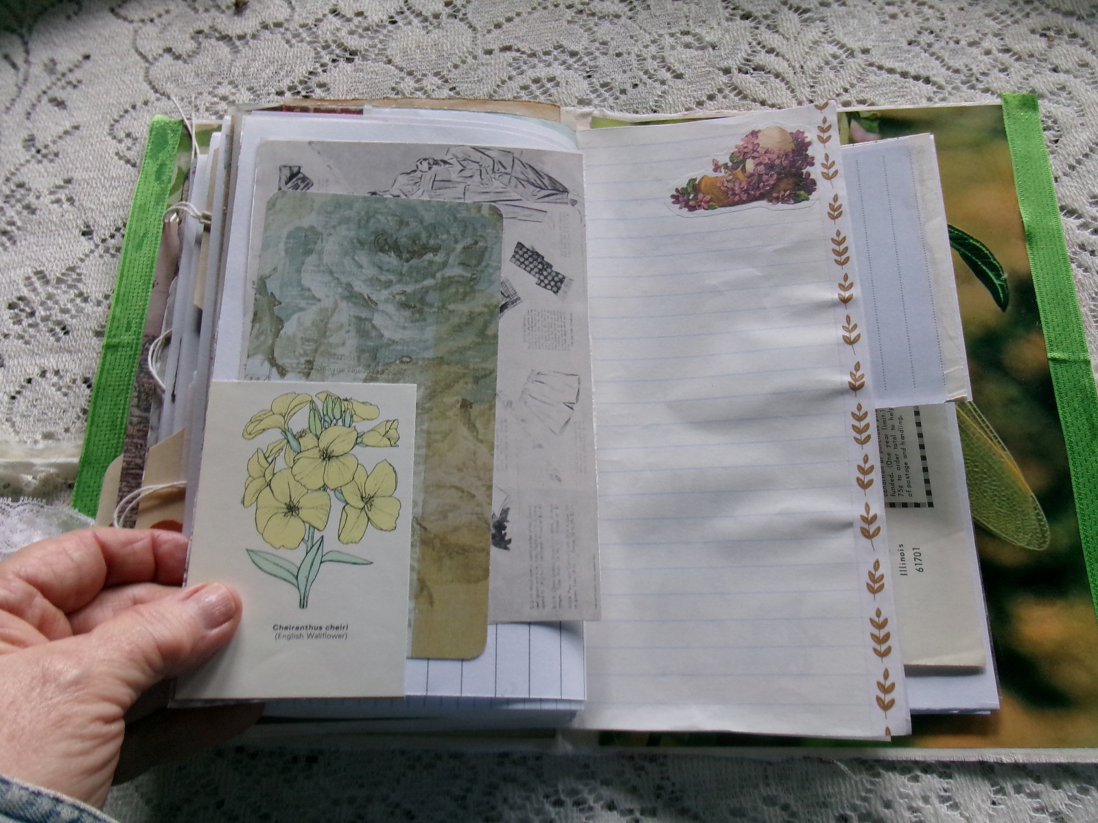 JUNK JOURNAL SIZE 7″ X 10″ APPROX. 120 PAGES