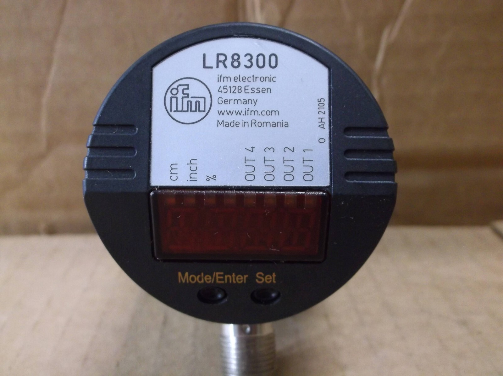 LR8300 IFM Efector NEW In Box Radar Wave Level Sensor LR0000B-BN34ASPKG/US