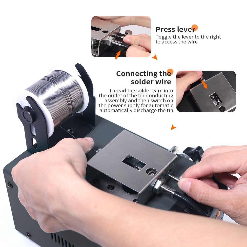 928DT-II Precision soldering station Auto Tin Feeder Dual Modes of Soldering