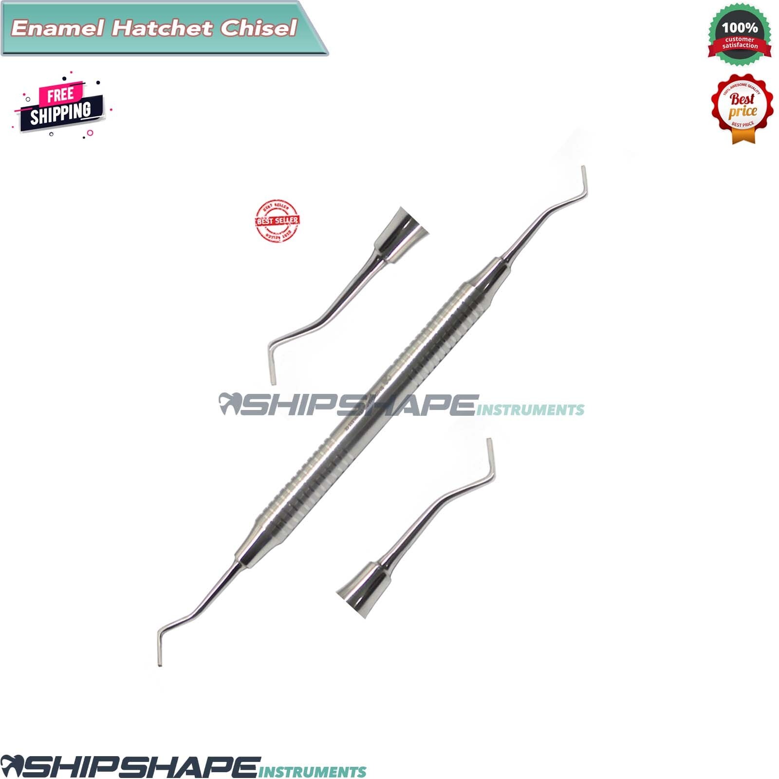 15/16 Dental Enamel Chisel Surgical Hatchet Perio Cutting Instrument 1mm/1.2mm