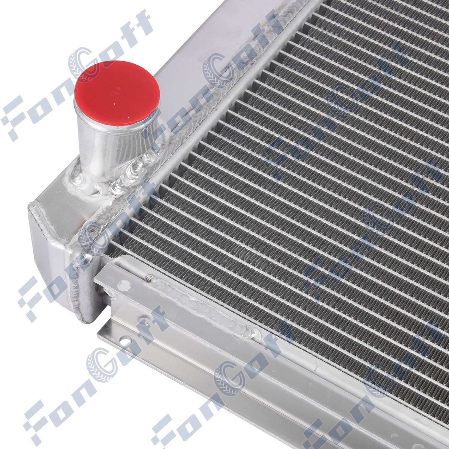 3ROW RADIATOR FIT NEW HOLLAND SKID STEER LOADER C175 C185 CASE 410 420 430,440