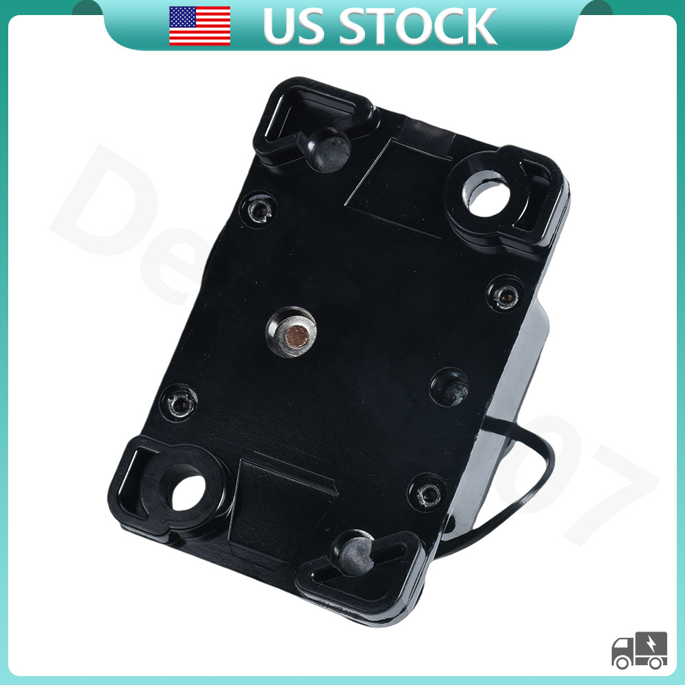Waterproof Circuit Breaker Auto/Marine/Solar 12-48V DC Manual Reset 30A-300A Amp