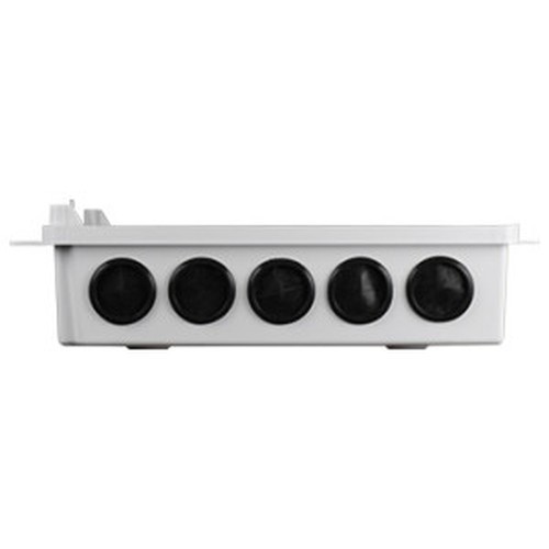LEGRAND AC1034 Grommet Plastic Enclosure Rubber Black 2.13×2.13×0.492in
