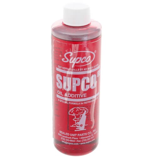 SUPCO S88 Oil Additive Lubricant 8 oz. Compatible With All Refrigeration Oils