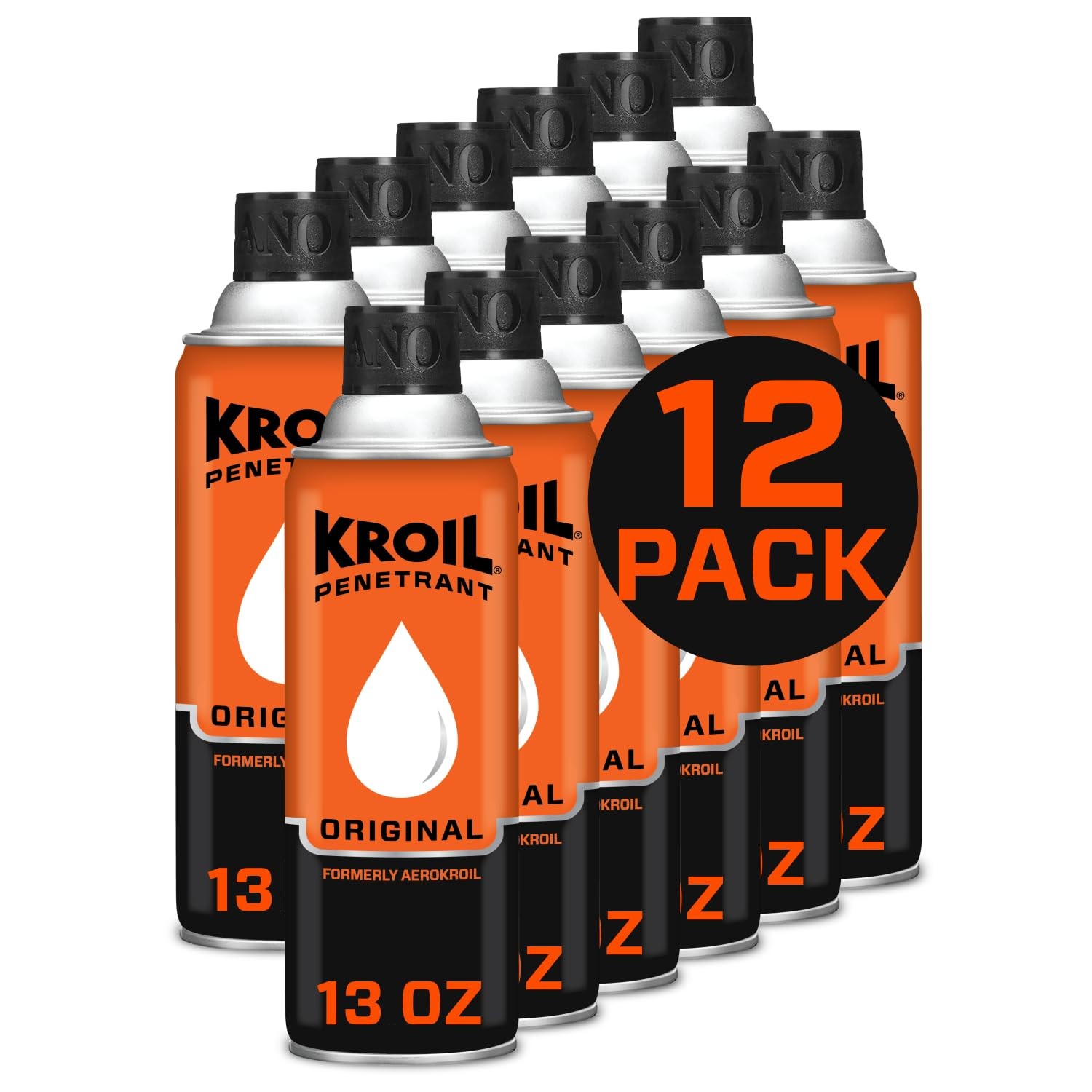 Kroil Original Penetrating Oil (Aerosol Spray-13oz Can-Case of 12)