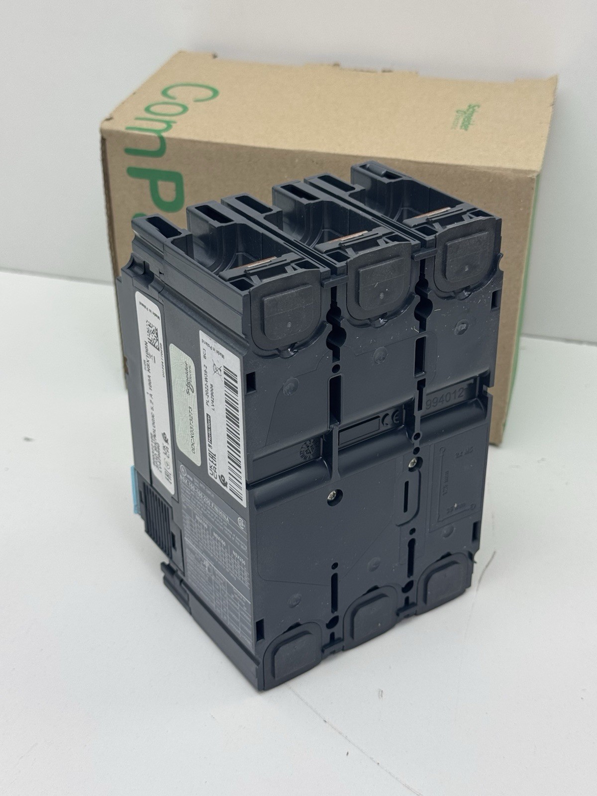 SCHNEIDER ELECTRIC LV429890 COMPACT NSX 3P3D MICROLOGIC 5.2A 100 NSX100N